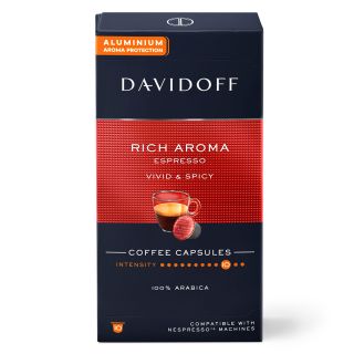 DAVIDOFF Café Rich Aroma Espresso, cafea capsule, 55 g