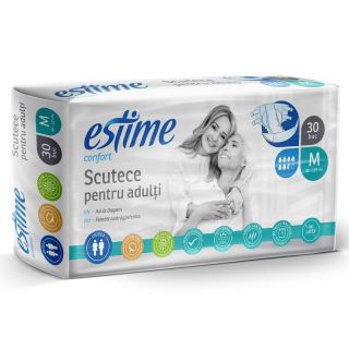 ESTIME Confort, scutece pentru adulti, M, 30 buc