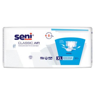 SENI Classic Air, scutece pentru adulti, XL, 30 buc