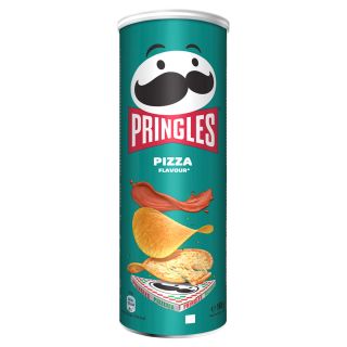 PRINGLES Pizza, chips, cu gust de pizza, 165 g