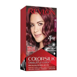 REVLON COLORSILK 48 Burgundy, vopsea de par, 130 ml
