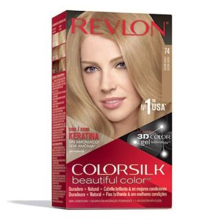 REVLON COLORSILK 74 Medium Blonde, vopsea de par, 130 ml