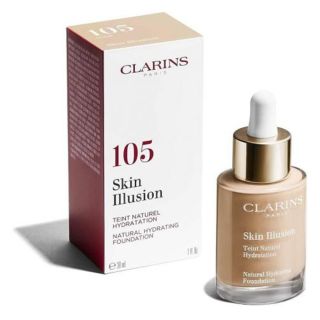 CLARINS Skin illusion foundation 105, fond de ten, 30 ml