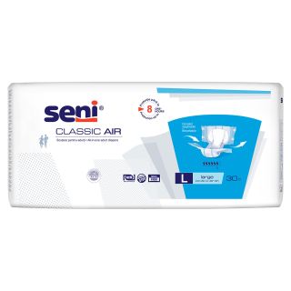 SENI Classic Air, scutece pentru adulti, L, 30 buc