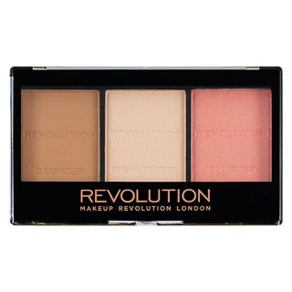 MAKEUP REVOLUTION Ultra Sculpt & contour kit Ultra Fair C01, paleta farduri pentru fata