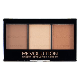 MAKEUP REVOLUTION Ultra Sculpt & contour kit Ultra Light/Med C04, paleta farduri pentru fata