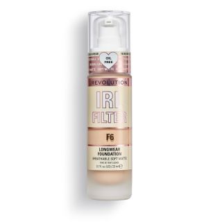MAKEUP REVOLUTION IRL Filter Longwear F6, fond de ten