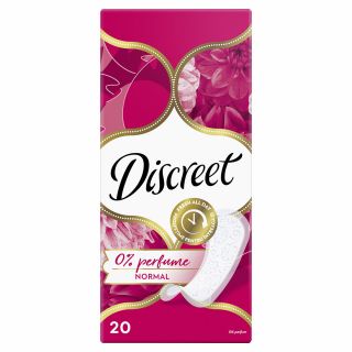 DISCREET Normal Plus, absorbante zilnice, 20 buc