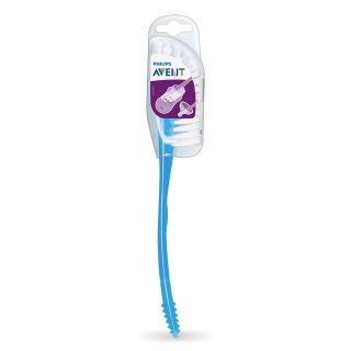 PHILIPS Avent, perie pentru curatat, biberon si tetina, albastru