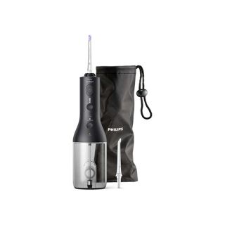 PHILIPS Sonicare, irigator bucal, portabil, negru + husa