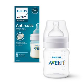 PHILIPS Avent, biberon anti-colici, 0 luni +, 125 ml