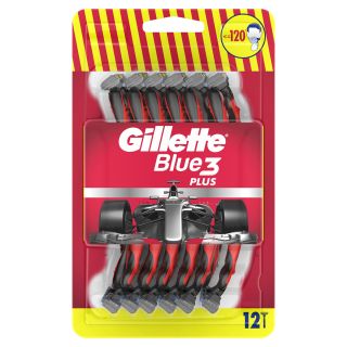 GILLETTE Blue III Plus Nitro, aparat de ras, 12 buc