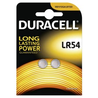 DURACELL LR54, baterii, 1.5V, 2 buc