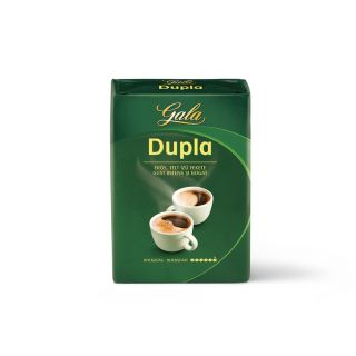 GALA Dupla, cafea prajita si macinata, 250 g