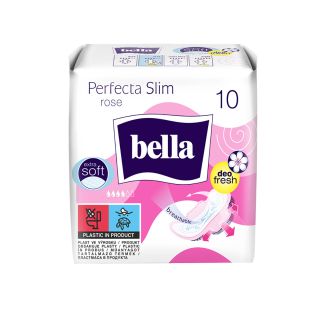 BELLA Perfecta Rose, absorbante igienice, subtiri, Normal, 10 buc