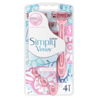 GILLETTE Venus 3, aparat de ras, 4 buc
