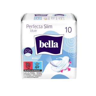 BELLA Perfecta Blue, absorbante igienice, subtiri, Normal, 10 buc