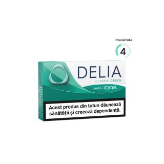 DELIA Classic Green, rezerve tutun
