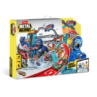 METAL MACHINES Gorilla Rampage, set de joaca, Atacul Gorilei, 1 model