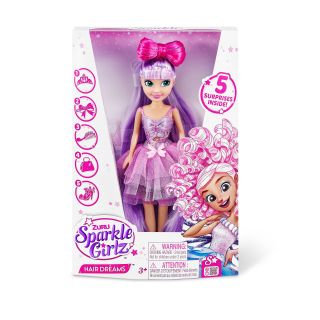 SPARKLE GIRLZ, papusa, Hair Dreams, Balerina