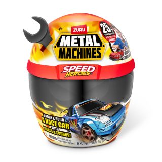 METAL MACHINES Speed Heroes, set de constructie, diverse modele blind pack