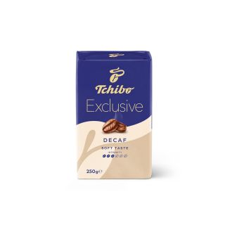 TCHIBO Exclusive Decaf, cafea prajita si macinata, decofeinizata, 250 g