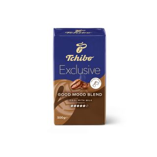 TCHIBO Exclusive Good Mood Blend, cafea prajita si macinata, 500 g