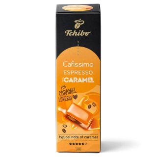 CAFISSIMO Espresso Caramel, cafea capsule, espresso cu gust de caramel, 10 buc
