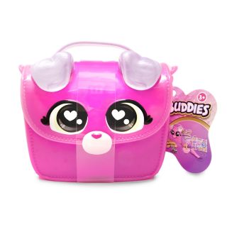 GLAM BUDDIES Mini Catelus, jucarie de plus, poseta cu surpriza, diverse modele