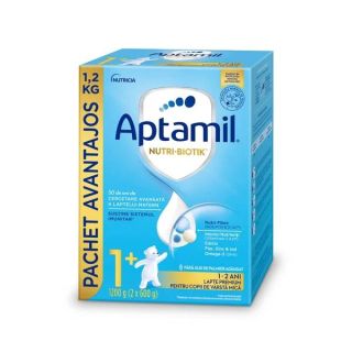 APTAMIL Nutri-Biotik Junior 1+, formula speciala lapte praf, de crestere 1-2 ani, 1200 g