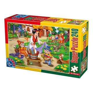 D-TOYS Alba ca Zapada, Puzzle, 240 piese