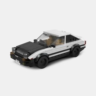POWER BUILD Toyota AE86, set de constructie, 327 piese, 1 buc