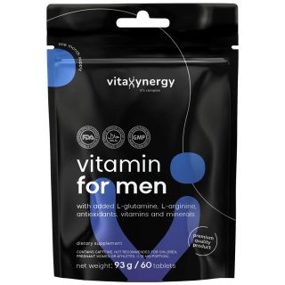 VITAXYNERGY it's complex, supliment alimentar, vitamine pentru barbati, 60 tablete, 93g