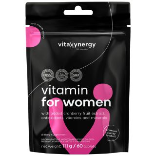 VITAXYNERGY it's complex, supliment alimentar, Vitamine pentru femei, 60 tablete, 111g