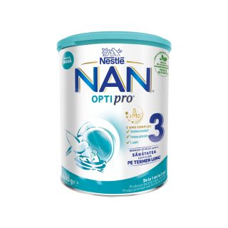 NESTLE NAN Optipro 3, formula speciala lapte praf, de continuare de la 1 an, 400 g