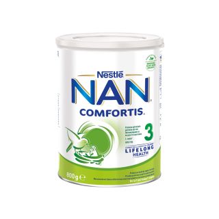 NESTLE NAN 3 Comfortis, formula speciala lapte praf, de continuare de la 12 luni, 800 g