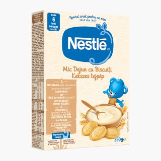 NESTLE Mic Dejun, cereale, cu biscuiti, 250 g