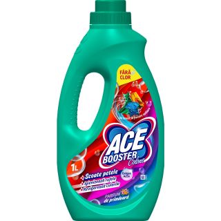 ACE Booster Colors, solutie pentru indepartat petele, fara clor, regular, 1 l