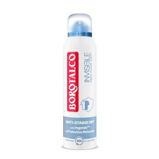 BOROTALCO Invisible Blue, Antiperspirant, spray, 150 ml
