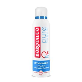 BOROTALCO Pure Blue, deodorant, spray, 150 ml