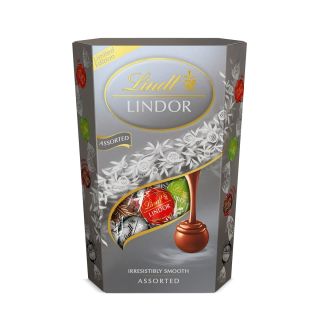 LINDT Lindor, bomboane de ciocolata, asortate, 337 g