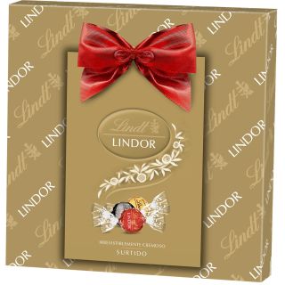 LINDT Lindor, bomboane de ciocolata, asortate, 137 g