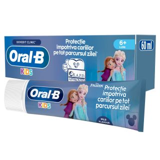 ORAL-B Kids Frozen, pasta de dinti, pentru copii, 6 luni+, 60 ml