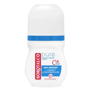 BOROTALCO Pure Blue, deodorant, roll-on, 50 ml