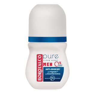 BOROTALCO Men Pure, deodorant, roll-on, 50 ml