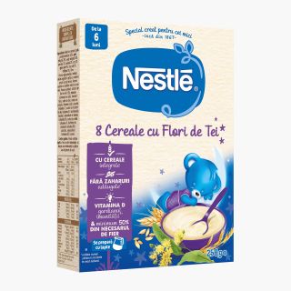 NESTLE Baby, cereale, Somn Usor, cu flori de tei, 250 g