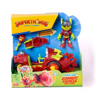 SUPERTHINGS Kazoom Power, vehicule, de lupta, cu figurina Kid Fury