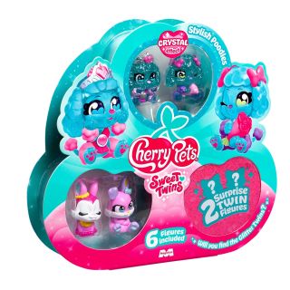 CHERRY PETS Sweet Twins multipack, figurine, 6 bucati