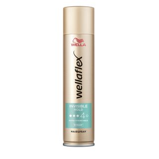 WELLAFLEX Invisible Hold, fixativ pentru coafat, cu fixare puternica, Extra Strong, 75 ml