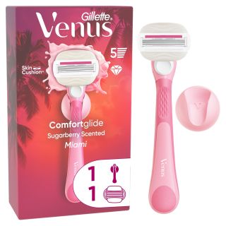 GILLETTE Venus Comfortglide Sugarberry, aparat de ras, 1 buc